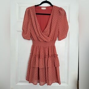 Never worn blush pink mauve dress altard state